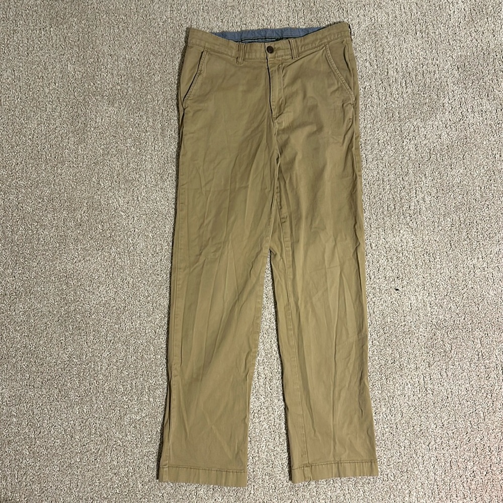 LL Bean khaki pants (30,32)